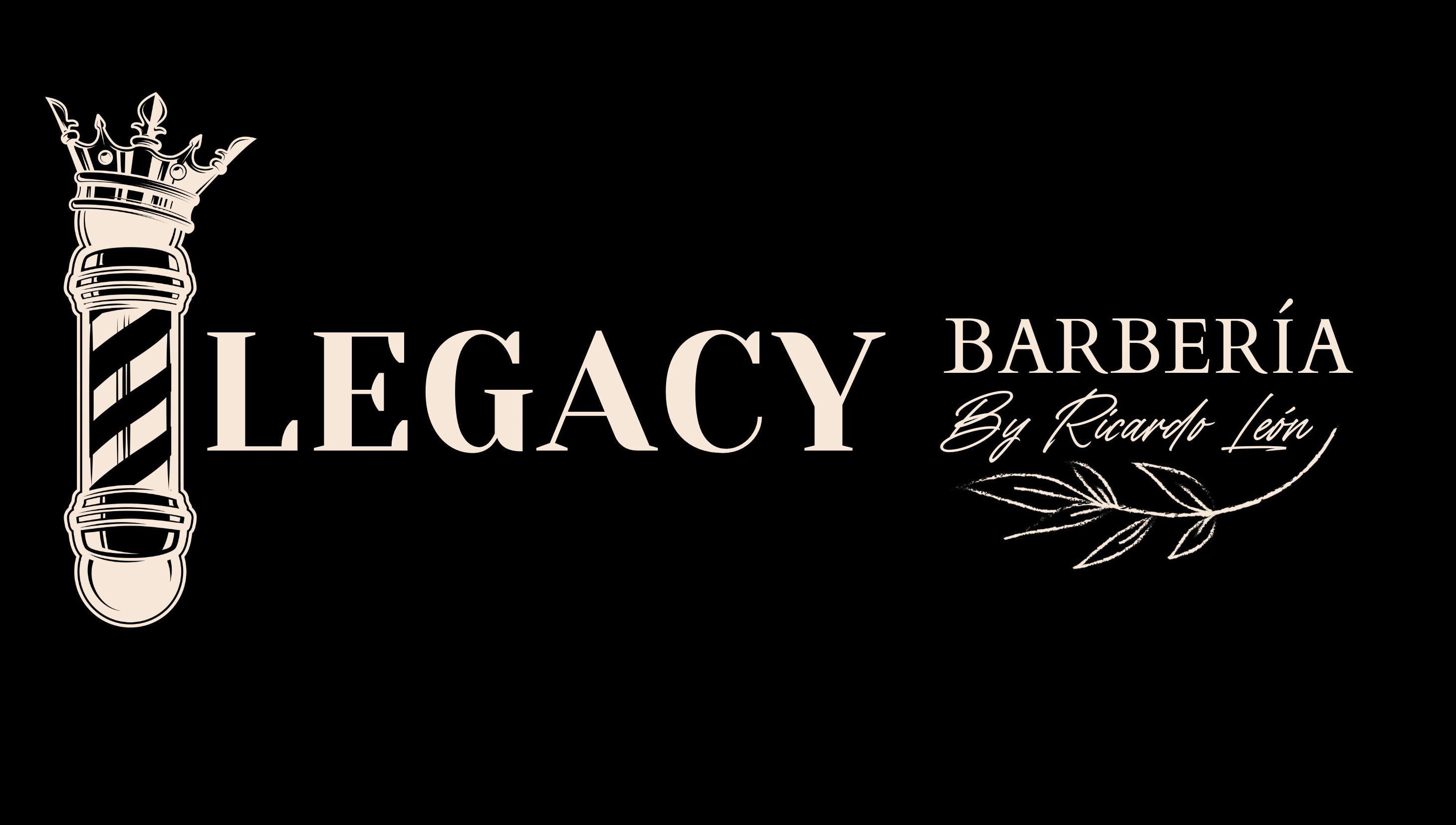 Logotipo de Legacy Barbería en Tulancingo, Hidalgo, MX destacando su estilo clásico y moderno.