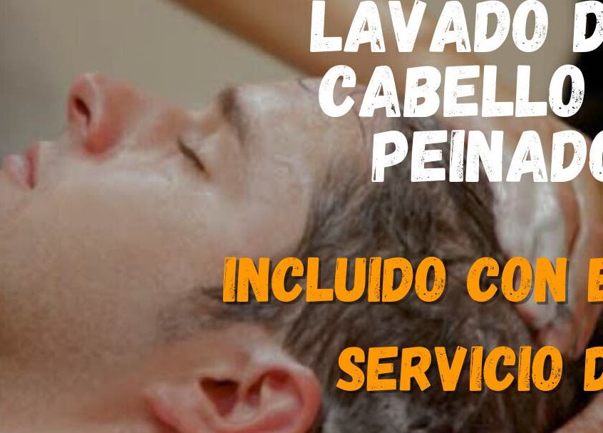 Lavado y peinado en Legacy Barbería, Tulancingo, Hidalgo, MX. Experiencia de bienestar relajante.