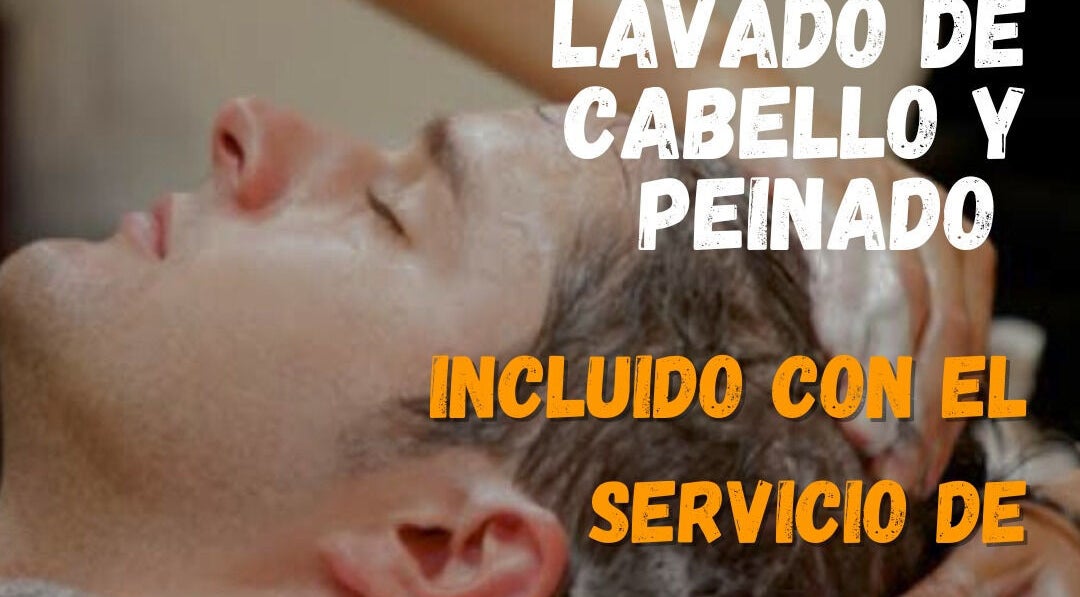 Lavado y peinado en Legacy Barbería, Tulancingo, Hidalgo, MX. Experiencia de bienestar relajante.