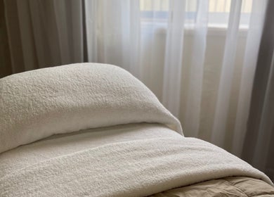Relaxing massage table setup at Kalari Body and Face, Mackay, Queensland, AU.