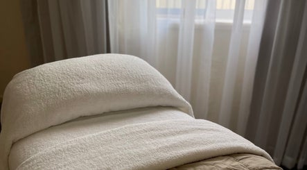 Relaxing massage table setup at Kalari Body and Face, Mackay, Queensland, AU.