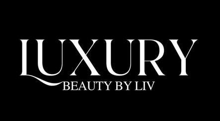 Elegant logo of Luxury Beauty By Liv, a premier beauty venue in Louth, England, GB.