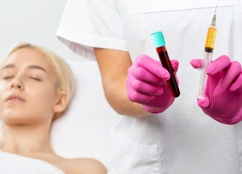 Beauty procedure at Roots & Radiance, Aberdeen, Scotland, GB with a patient receiving a wellness treatment.