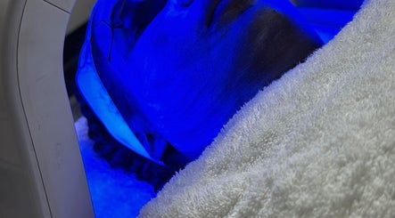 Soothing blue light facial treatment at Pampering Haven Beauty Esthetics in San Juan, San Juan-laventille Regional Corporation, TT.