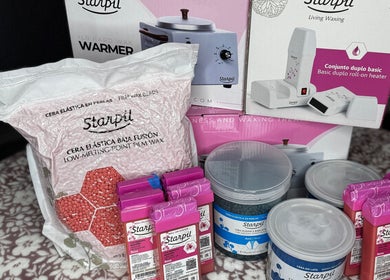 Waxing supplies at Pampering Haven Beauty Esthetics, San Juan, San Juan-laventille Regional Corporation, TT.