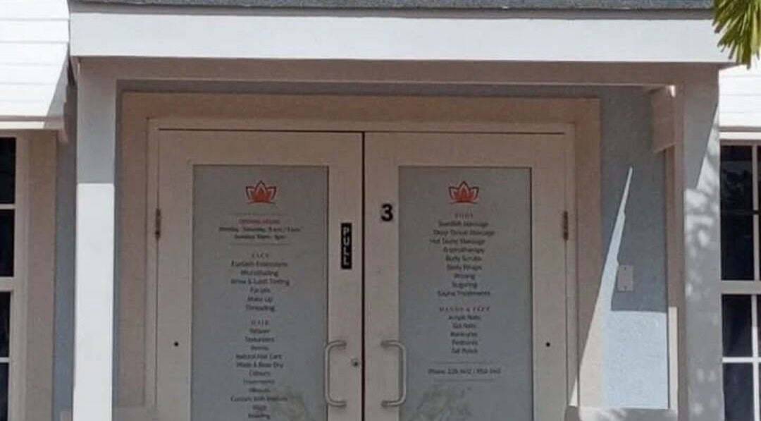 Front entrance of Diana Loleta - The Spa at Coverley, Bridgetown, Christ Church, BB, inviting atmosphere.