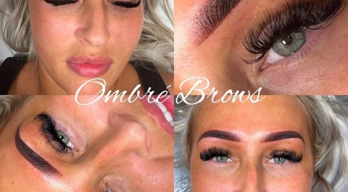 Ombré brows transformation at Stacey Ward SPMU & Aesthetics, KILLINGWORTH, Newcastle upon Tyne, England, GB.