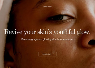 Close-up of radiant skin promoting rejuvenation at Estella Beauty, Kuala Lumpur, Wilayah Persekutuan Kuala Lumpur, MY.