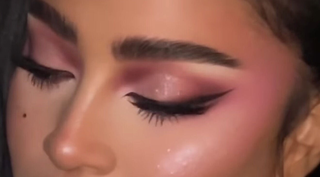 Close-up of elegant eye makeup at Eligol in Richmond Hill, Ontario, CA showcasing flawless artistry.