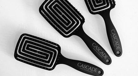 Black hair brushes from Cascade Hair Extensions, Mount Warren Park, Queensland, AU.