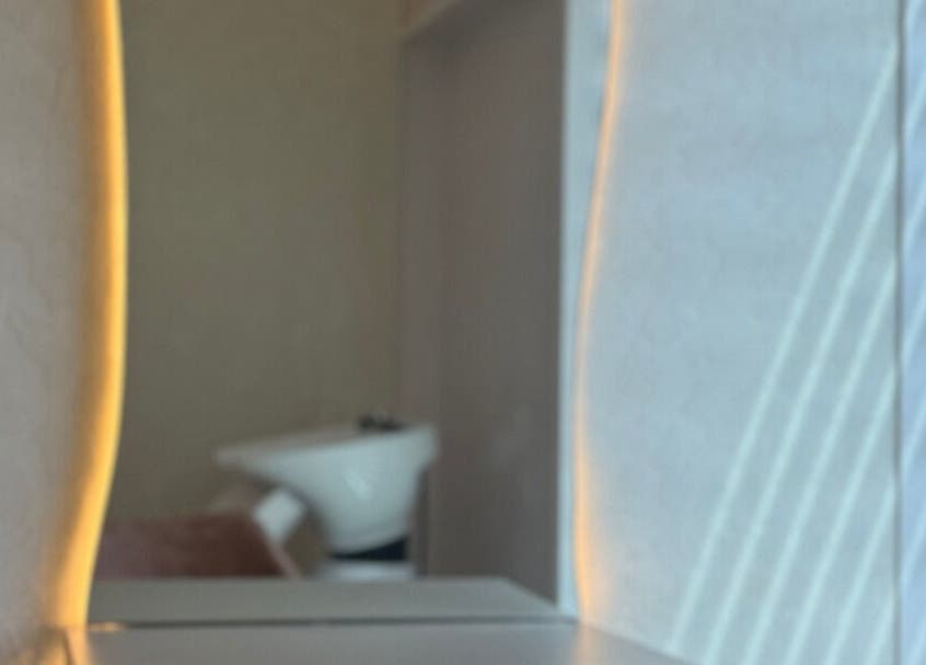 Elegant wash station at Look & Love Beauty Salon, Dubai, Dubai, AE, showcasing modern design and comfort.