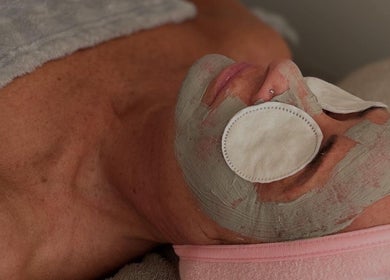 Luxurious facial treatment at Glammed By Loz, Ellesmere Port, England, GB, promoting relaxation and skincare.