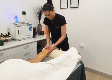 Therapist at Massage by Laura in Runaway Bay, Queensland, AU providing a calming massage session.