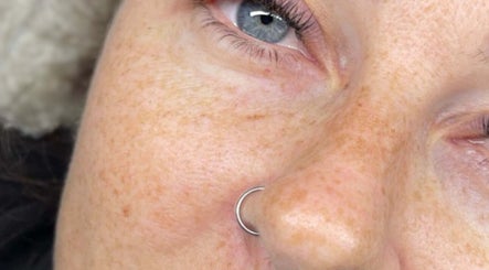 Close-up of detailed lashes at Xtend Lashes By Gaby, Bayswater North, Victoria, AU. Highlighting precision beauty.