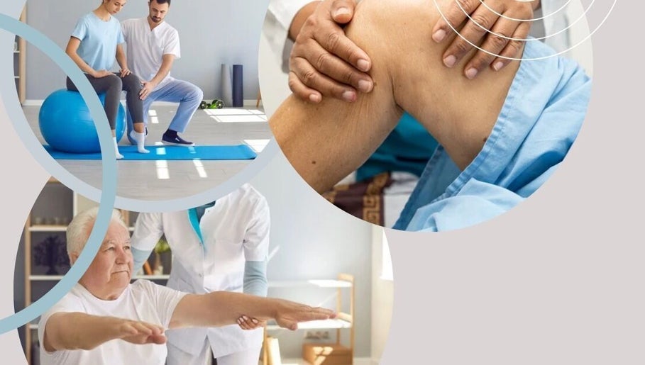 Therapists aiding recovery exercises at Revive Rite 360 Recovery, Berwick-upon-tweed, England, GB.