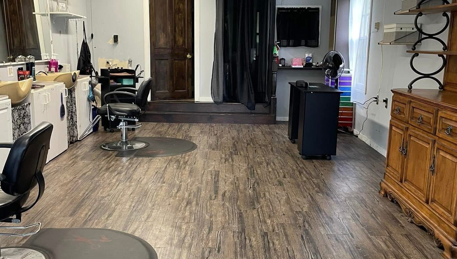 Flawless Finish Salon interior with stylish chairs and modern decor, located in Otisville, New York, US.