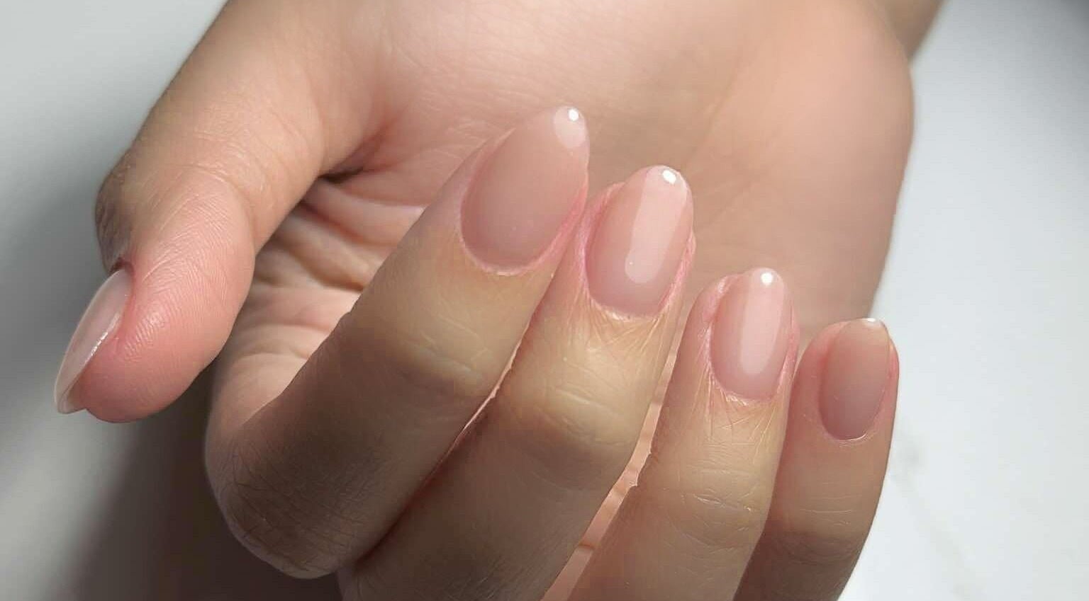 Close-up of elegant manicured nails at Mayumi Luxe Lashes, Malolos, Central Luzon, PH.