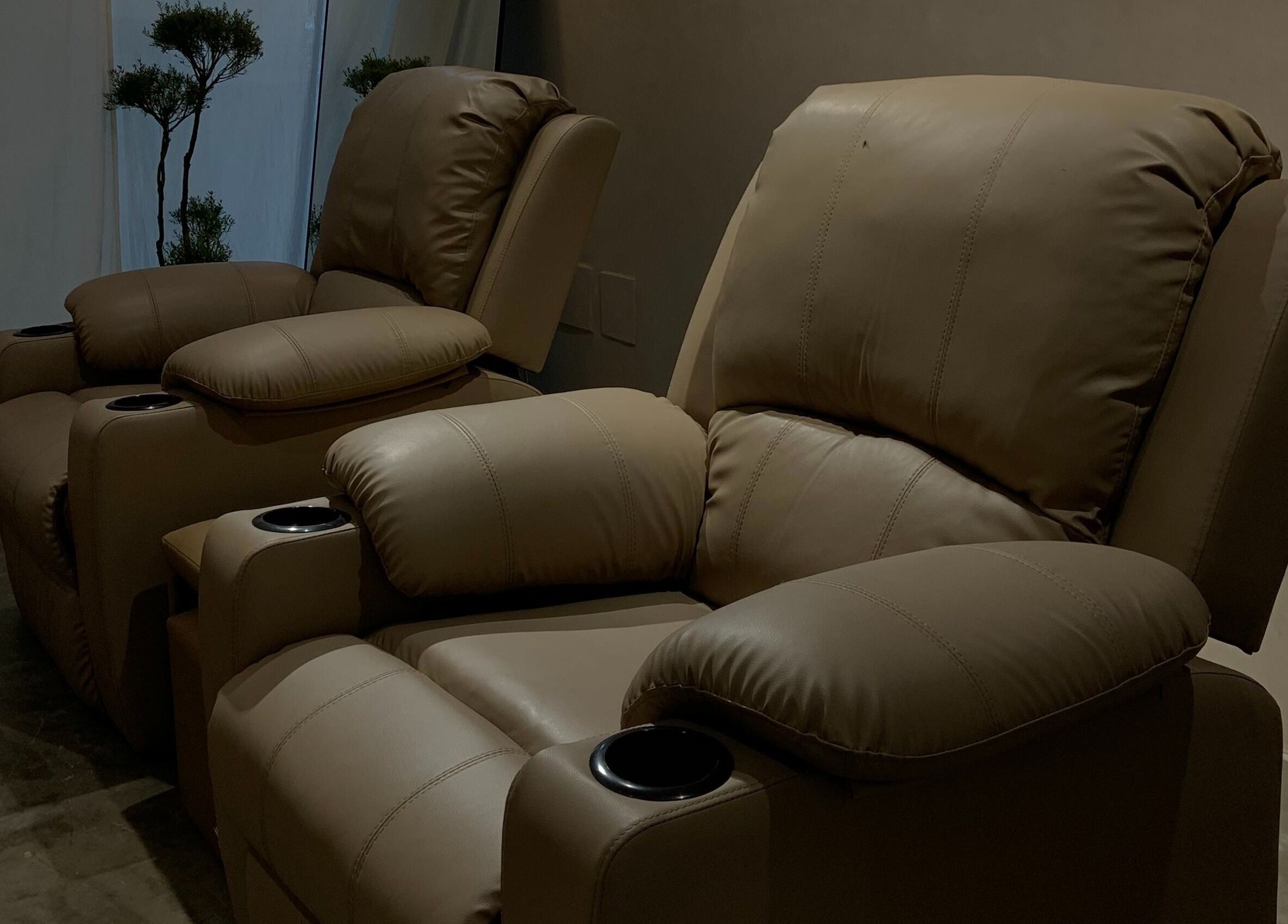 Luxurious recliners at Mayumi Luxe Lashes, Malolos, Central Luzon, PH, offering ultimate comfort and style.