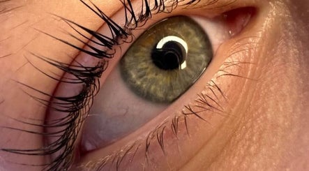 Close-up of a beautifully detailed eye at Sweet Features, Edgeworth, New South Wales, AU.