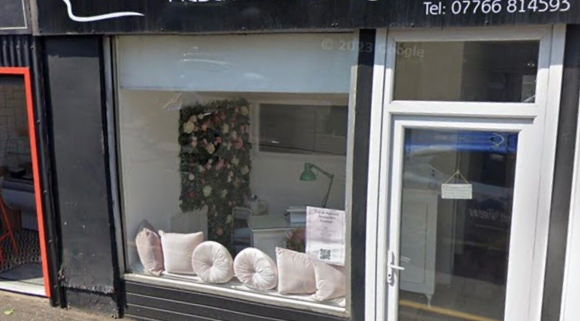 Front view of Natural Elegance by Sharon beauty venue, Cambuslang, Scotland, GB.