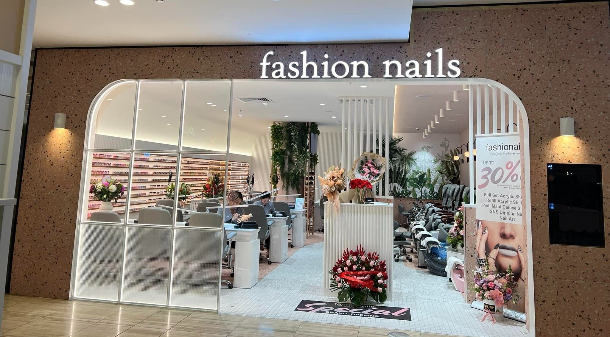 Exterior view of Fashion Nails Rundle Place, Adelaide, South Australia, AU showcasing elegant interior decor.