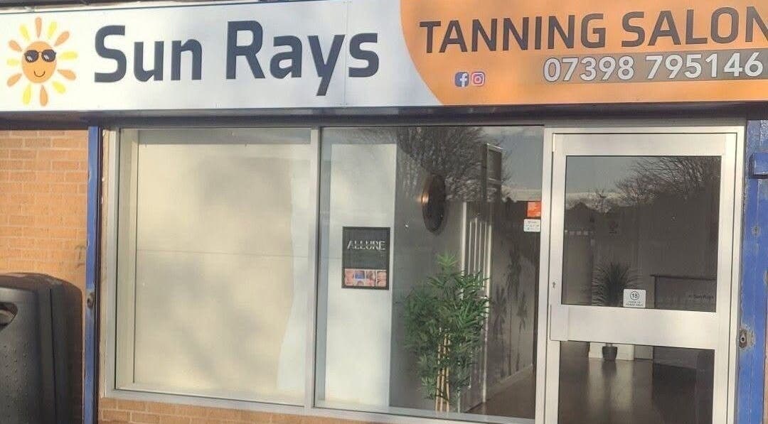 Entrance of Glossed By Georgia in Ellington, England, GB with a bright, inviting storefront design.