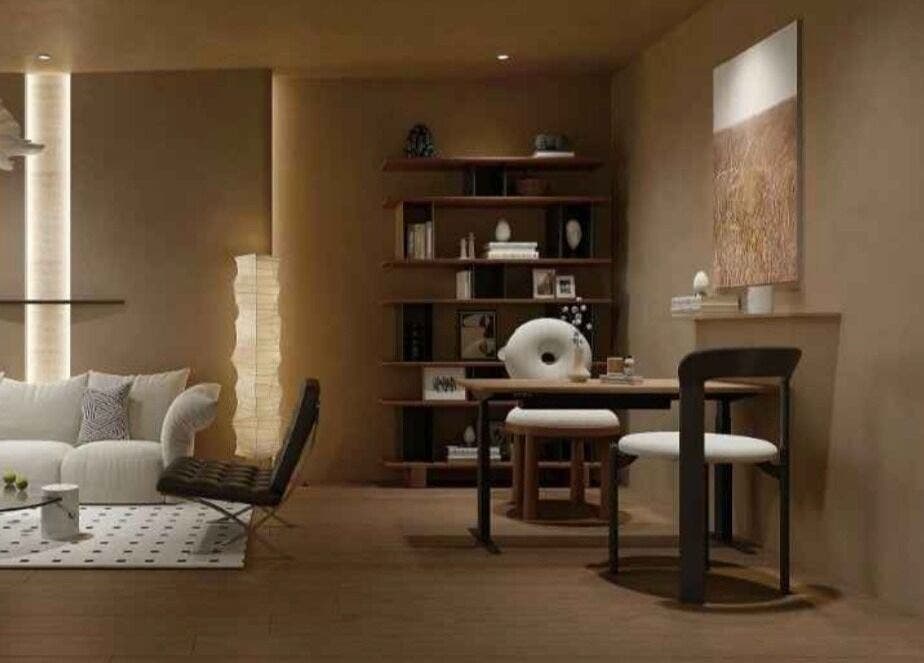 Elegant interior of Merdian Skin & Scalp N9 Lab in Melbourne, Victoria, AU featuring stylish seating and decor.