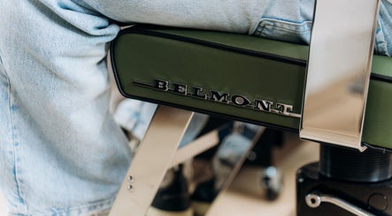 Stijlvolle Belmont kappersstoel bij CTDthelabel in Oosterhout, Noord-brabant, NL.