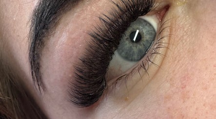 Close-up of eye with full lashes at Akbeauty, Port Kennedy, Western Australia, AU.