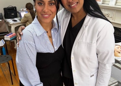 Two smiling staff at Routine Contour Clinic - Berwick, Melbourne, Victoria, AU.