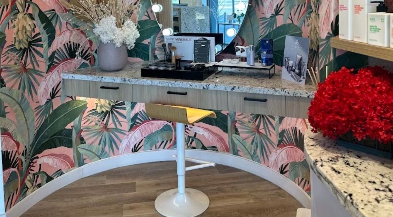 Chic beauty station at Routine Contour Clinic- Highpoint Shopping Centre, Melbourne, Victoria, AU.