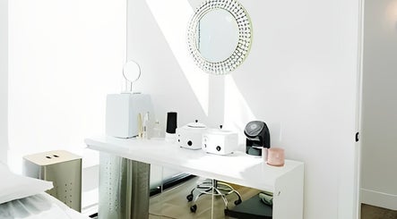 Bright, modern workspace at The OG Brazilianaire Studio, Spanish Fork, Utah, US, featuring a sleek design.