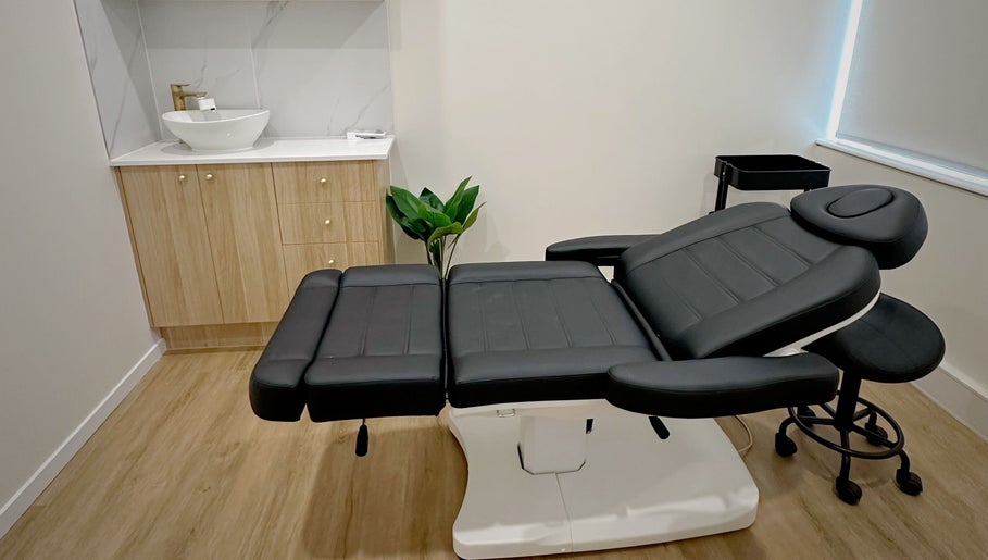 Luxurious treatment room at Beauty by Maggie, Sunnybank Hills QLD, Queensland, AU with modern fixtures.