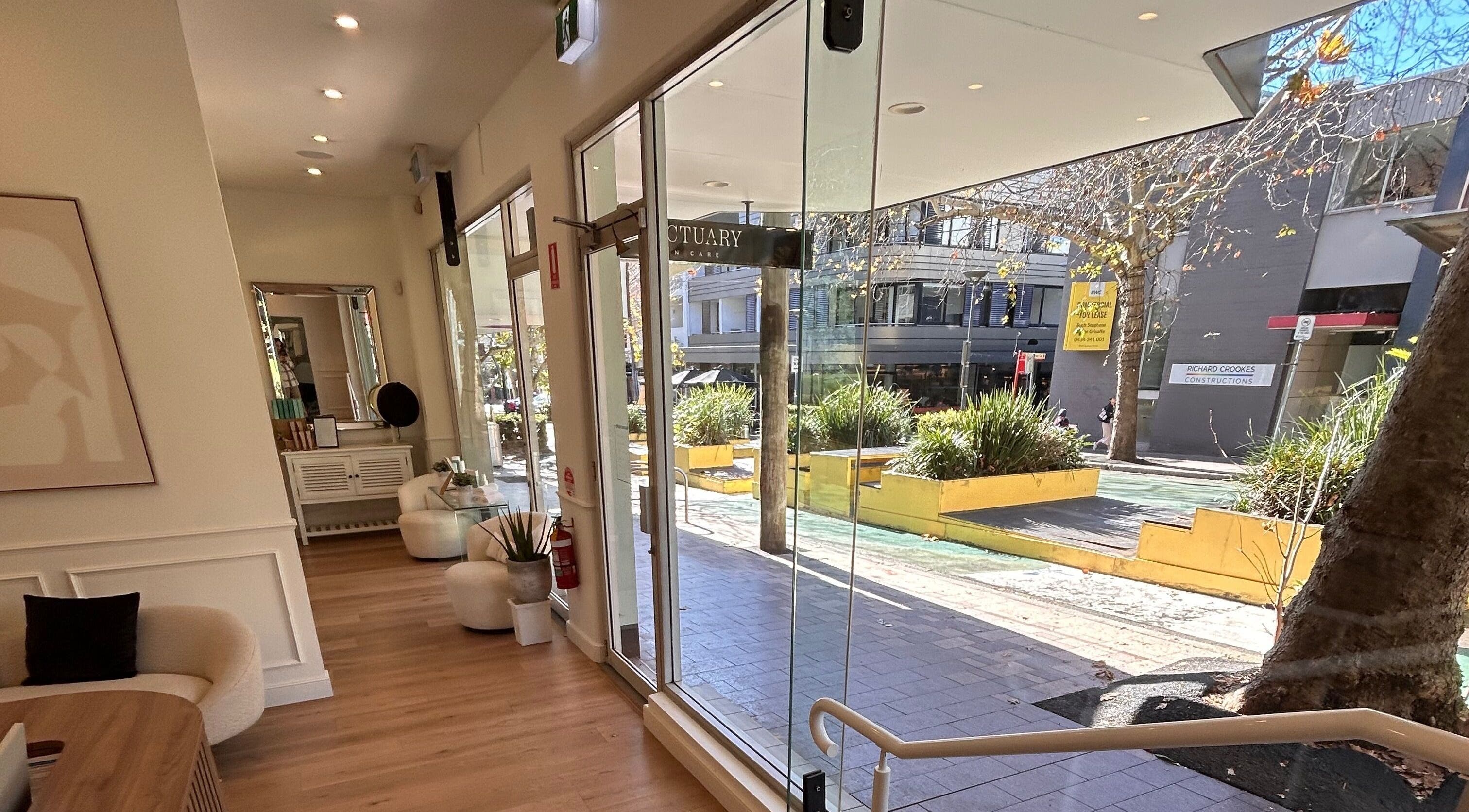 Bright, modern interior view of Studio Ap & Co, Neutral Bay, New South Wales, AU, showcasing clean design and greenery.