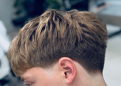 Stylish close-cropped haircut at Ash Bang, Melbourne, Victoria, AU showcasing expert craftsmanship.