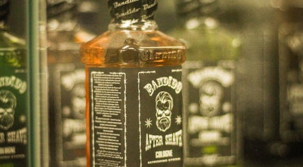 Bandido aftershave product on display at Fade O Clock, Dublin, County Dublin, IE. Perfect for grooming needs.