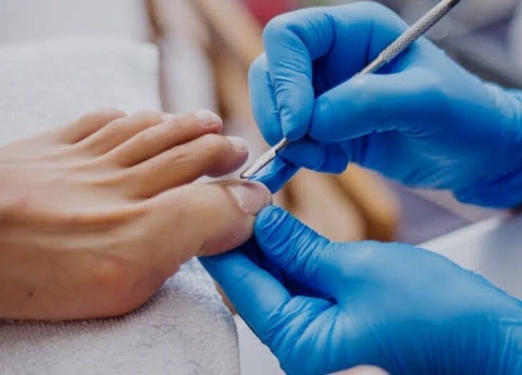 Tratamiento de pedicura en Advanced Aesthetics VM, Villamartín, Comunidad Valenciana, ES.