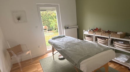 Salle de soins chez MaPhyto à Grande-Synthe, Hauts-de-France, FR. Confort et détente assurés.
