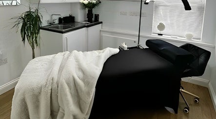 Massage room at Relax with Me Body Massage, Columbia, South Carolina, US, with cozy blankets and tranquil decor.