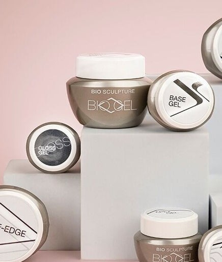 A variety of gel products displayed at The Retreat, Cheshunt, England, GB.