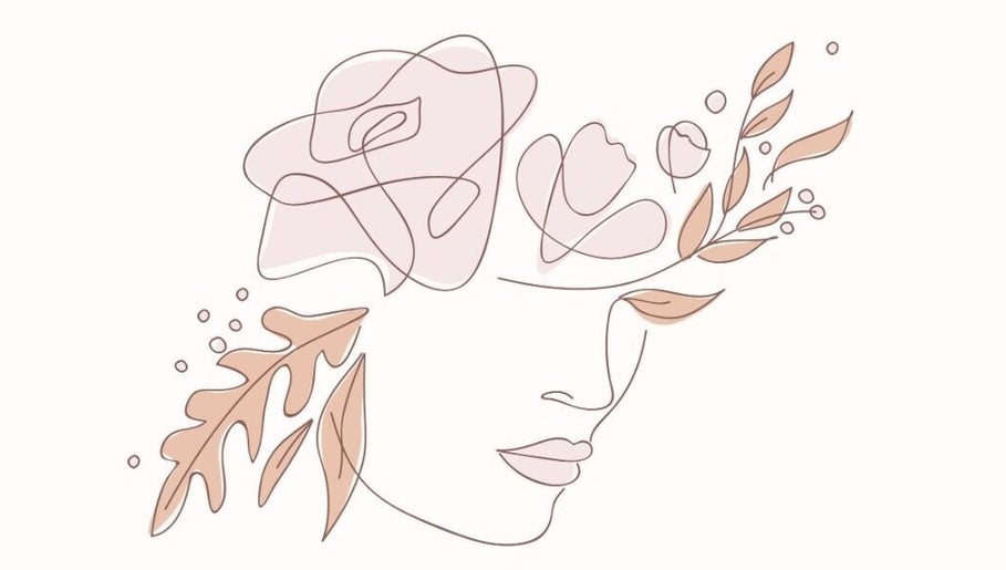 Artistic floral line drawing at By G, Swallownest, England, GB, symbolizing beauty and elegance.