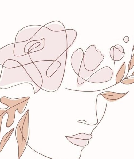 Abstract floral line art representing beauty and wellness at By G, Swallownest, England, GB.