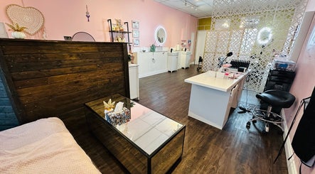 Explore Admire Beauty and Nail Studio's elegant interior in Vernon, British Columbia, CA.