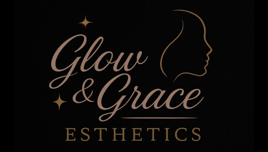 Glow & Grace Esthetics logo featuring elegant typography, located in Calgary, Alberta, CA.