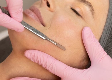 Exquisite facial treatment at KAESTHETICS 5th dimension spa suite, Richmond, Kentucky, US for radiant skin.