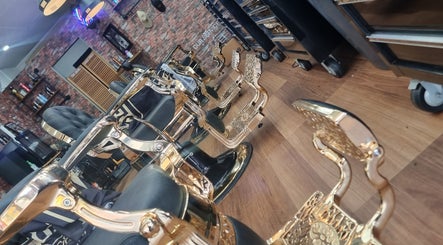 Luxurious barber chairs at Weasley Traditional Barbershop, QLD, Queensland, AU showcasing elegance and comfort.