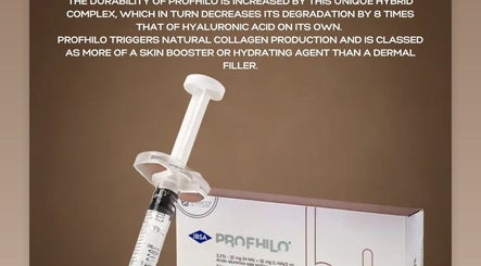 Profhilo syringe and box at A Million Dollar Beauty, Orpington, England, GB.