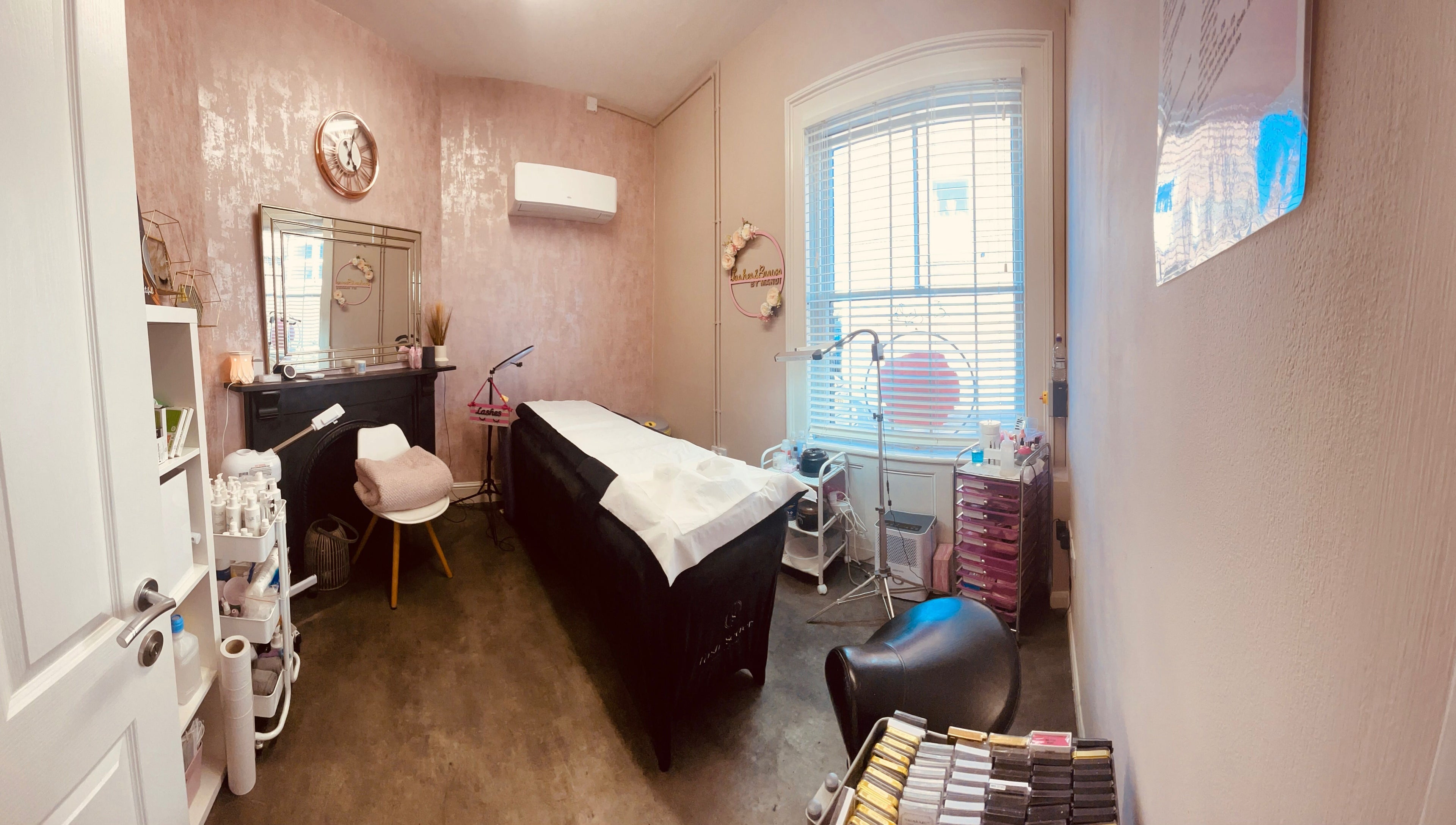 AS Skin Clinic's luxurious treatment room in Sutton Bridge, England, GB, featuring a serene ambiance.