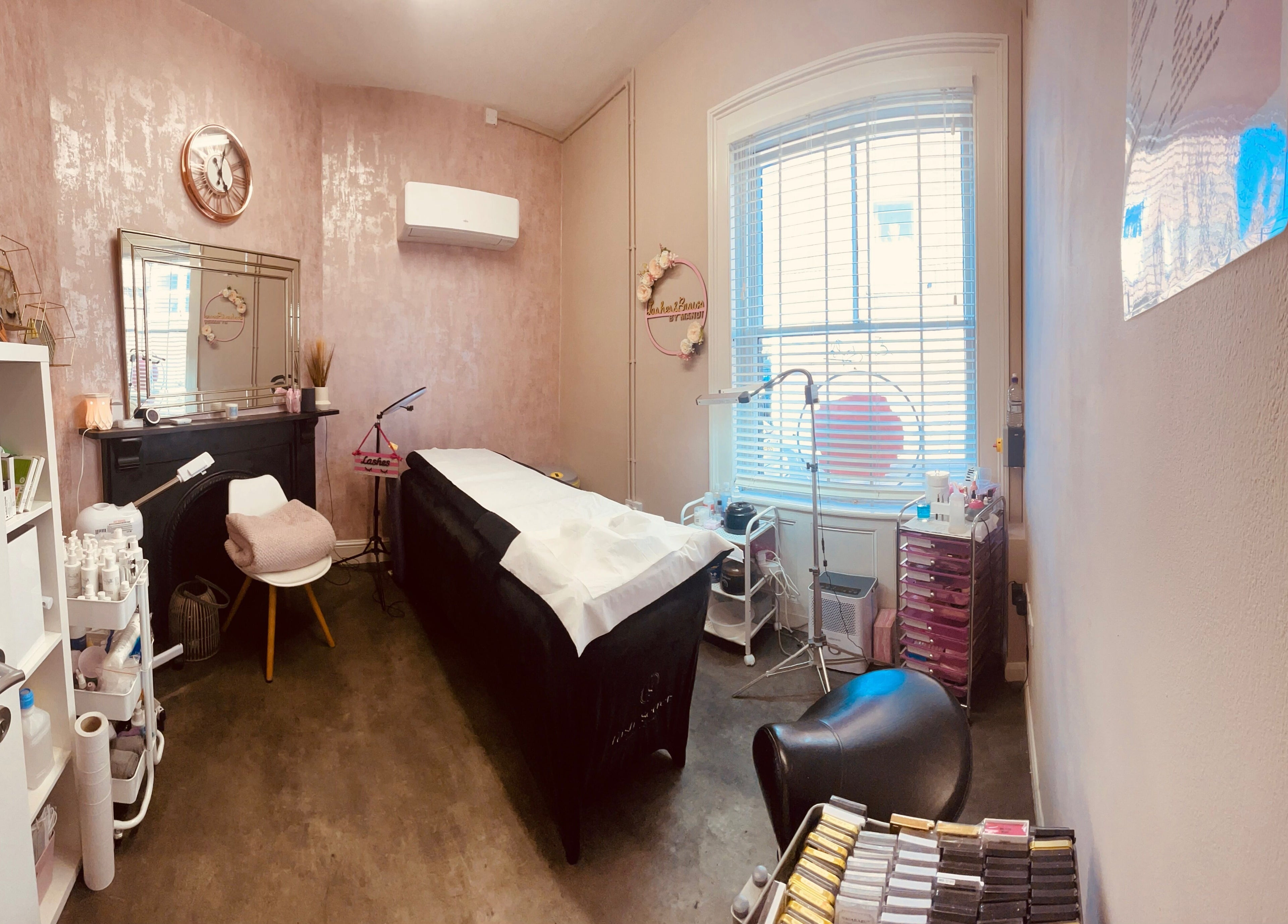 AS Skin Clinic's luxurious treatment room in Sutton Bridge, England, GB, featuring a serene ambiance.