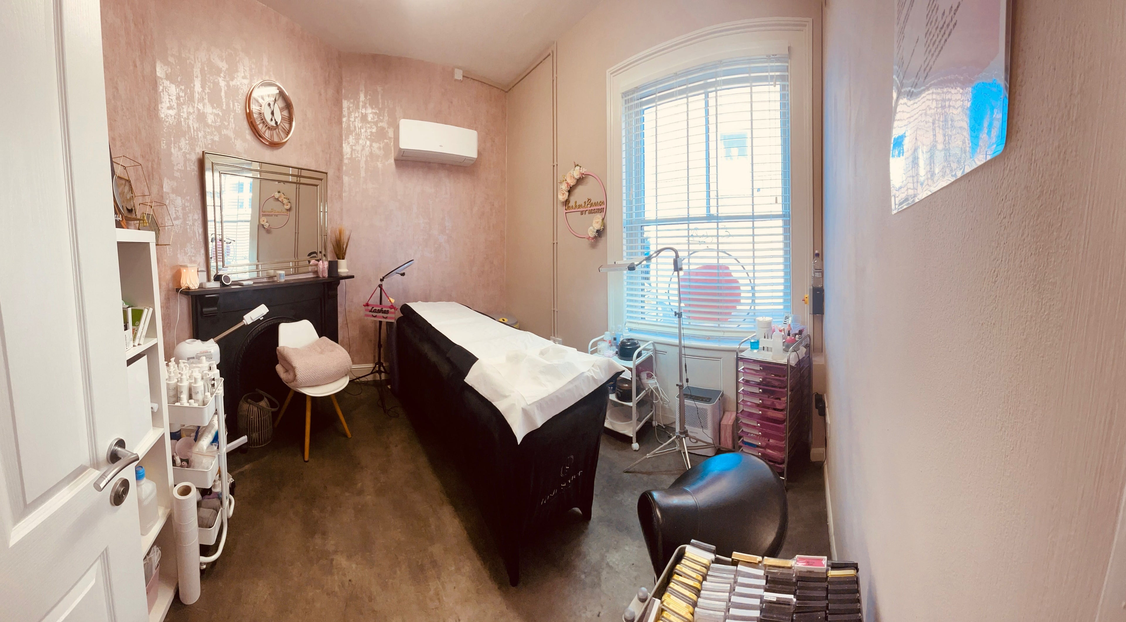 AS Skin Clinic's luxurious treatment room in Sutton Bridge, England, GB, featuring a serene ambiance.